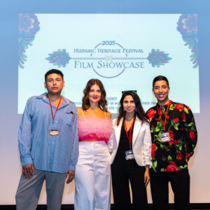 Film showcase curators, directors, and host